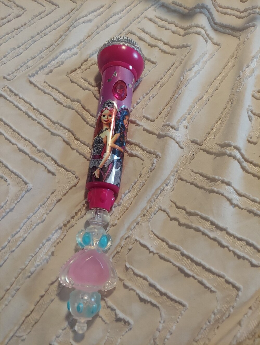 Barbie The Popstar Princess & Popstar Microphone Wand Lights Music Toy